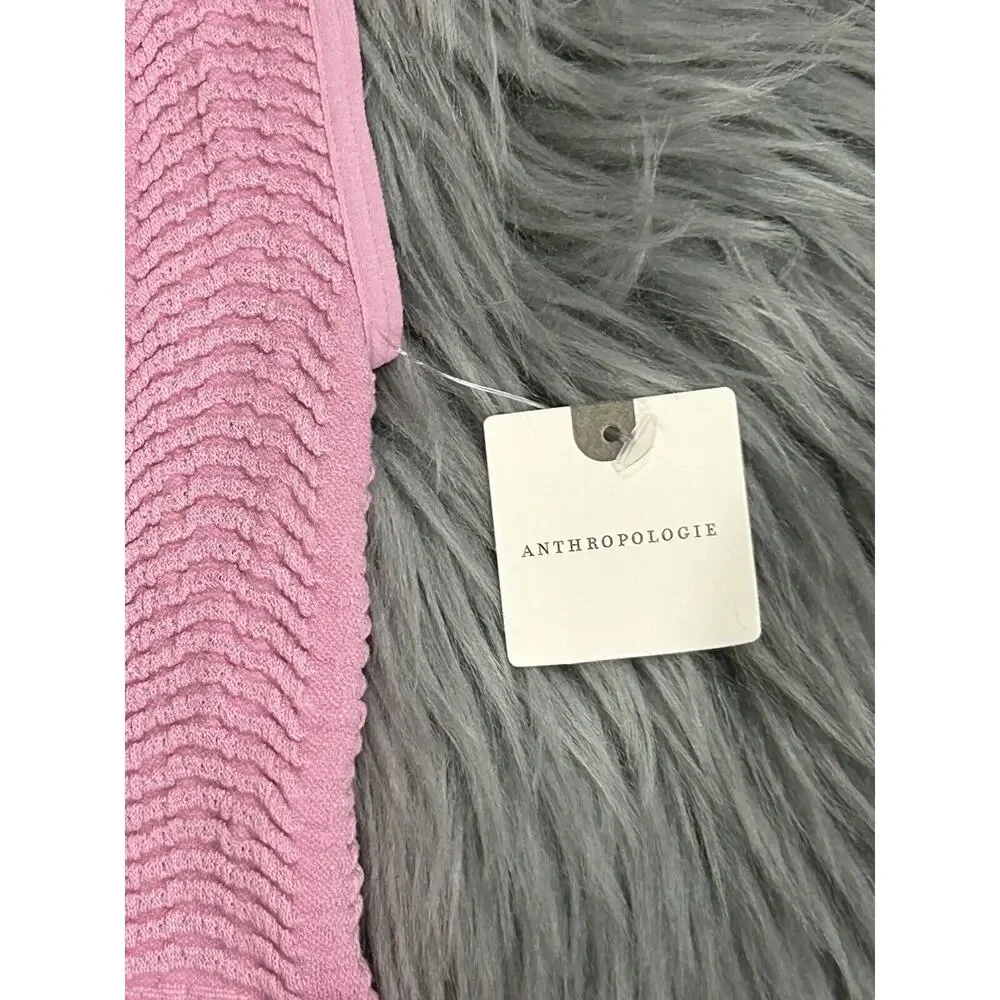 Anthropologie Women's‎ Seamless Pink Scallop Tank Size XXS/XS
